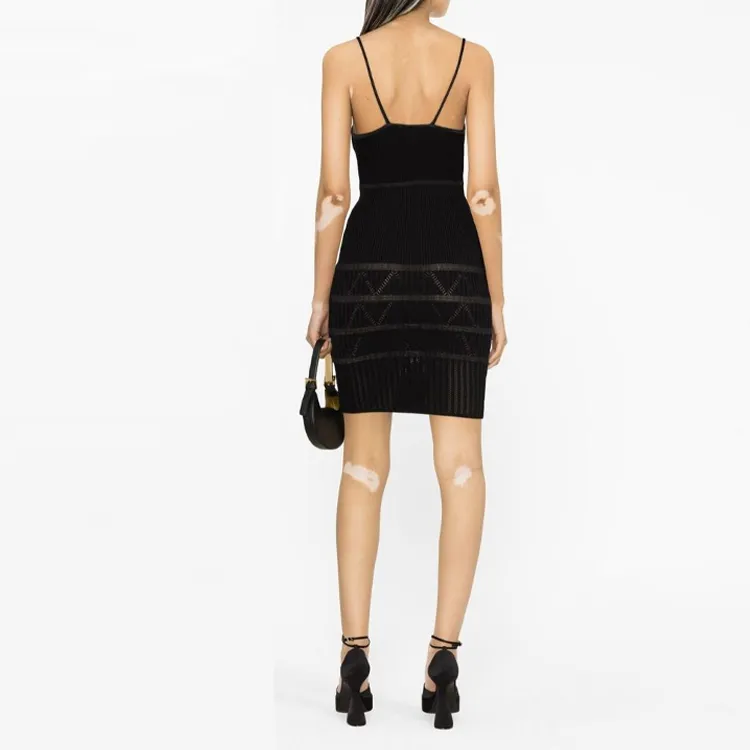 BALMAIN Slip Dresses Women's Black-2
