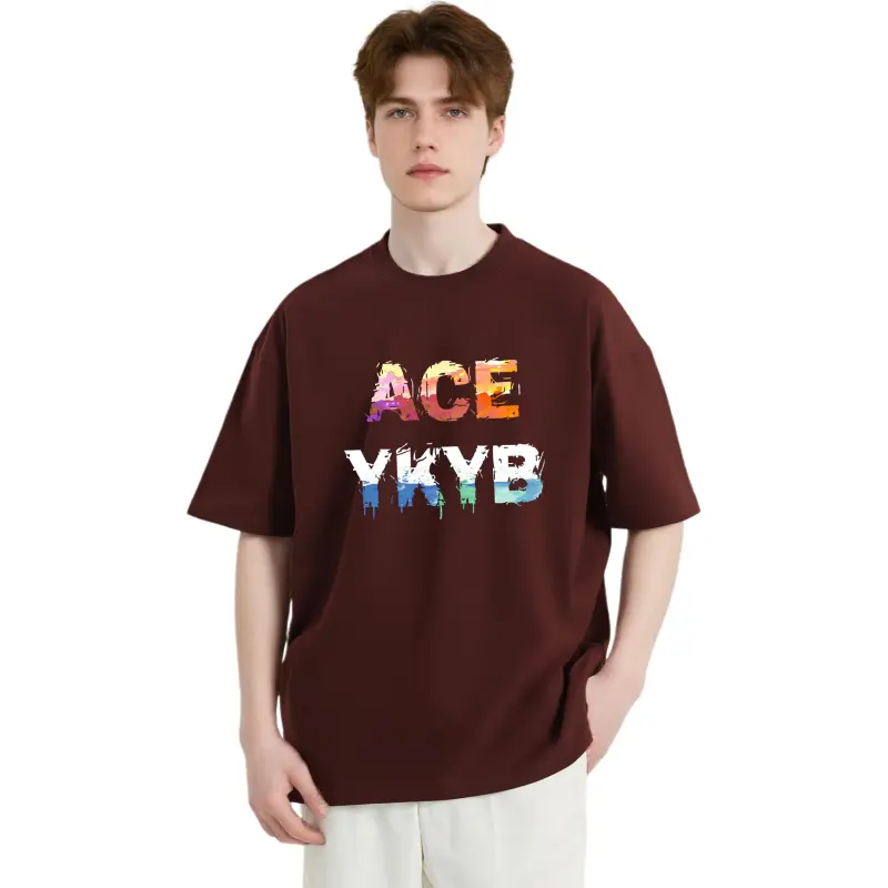 YK&YB T Shirts Unisex Maple Leaf Red-2