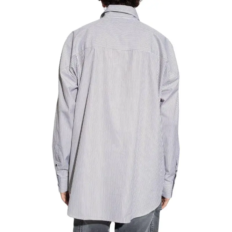 DIESEL S Douber Striped Shirt-2