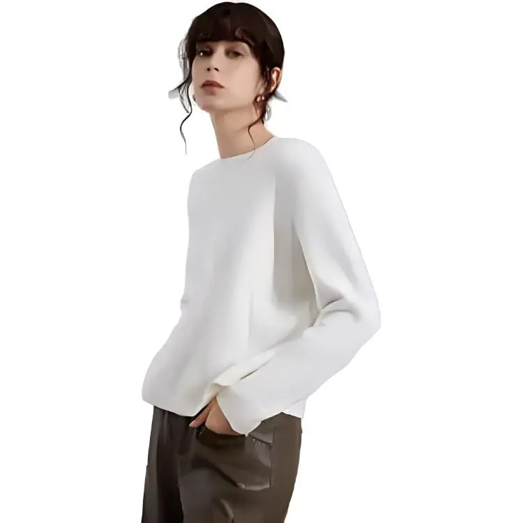 ELLE Knitwear Women's White-3