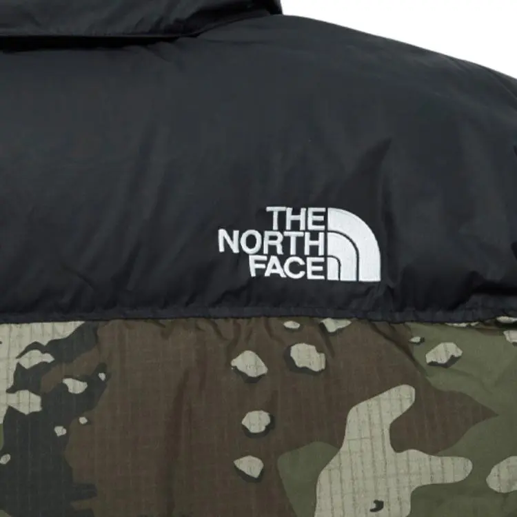 THE NORTH FACE M'S 1996 Novelty Nuptse Jacket Khaki Men's Korea Version-4