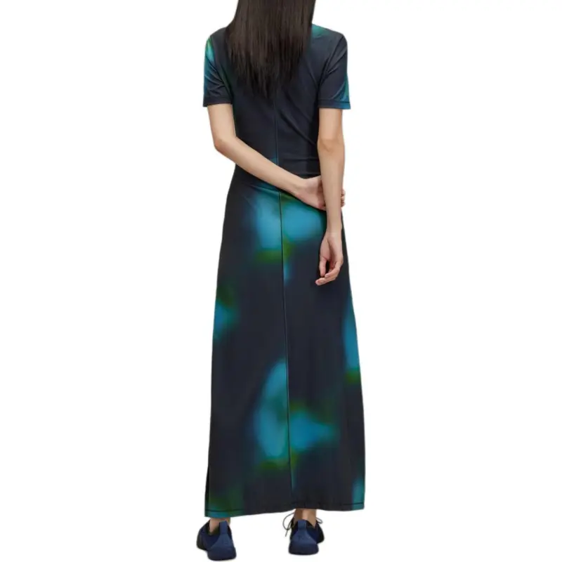 Y 3 Short Sleeved Dresses Women's Multicolor-2