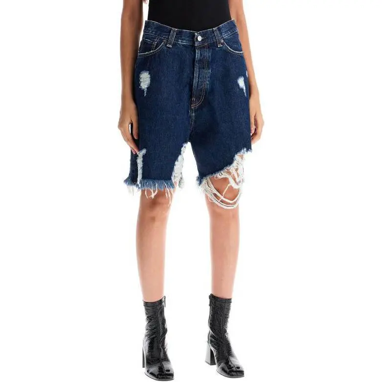 Acne Studios Denim Shorts Women's Blue-5