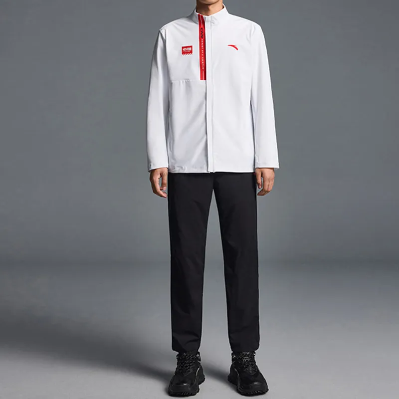 Anta Variety Training Collection Jacket Men's White-2