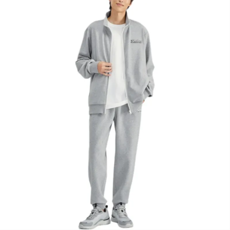 Skechers Jackets & Coats Unisex Medium Heather Gray-1