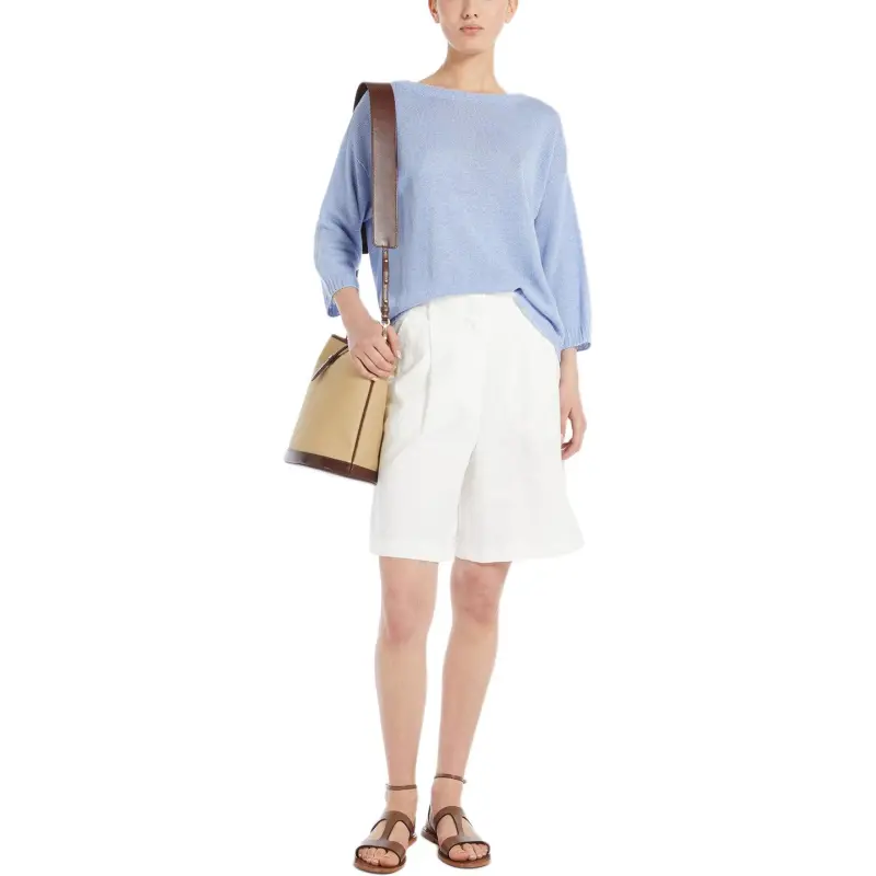 WEEKEND MaxMara Knitwear Women's Light Blue-3