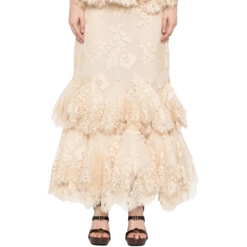 Zimmermann Eden Lace Handkerchief Skirt-4