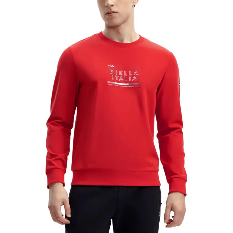 FILA Sweatshirt Men's Legend Red-2