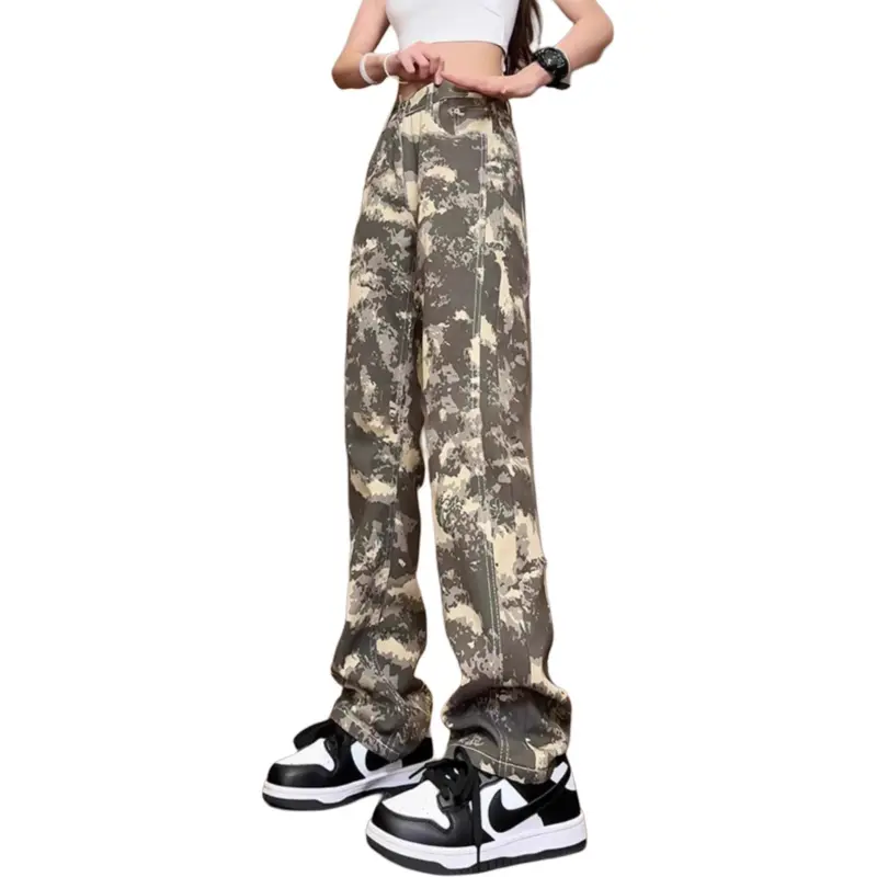 ORMY Jeans Unisex Desert Camouflage-2