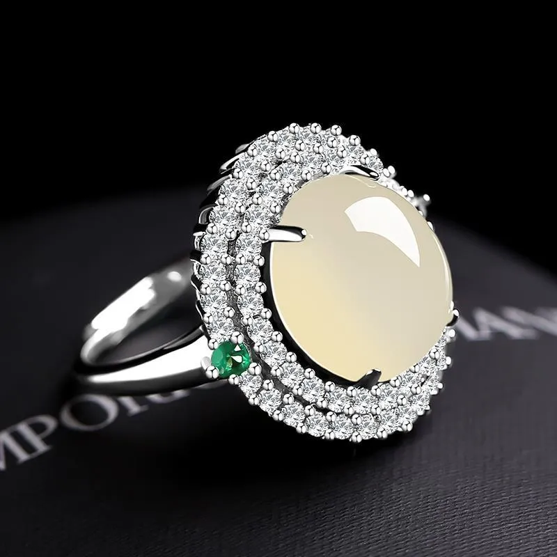 Gifts Jade Rings Unisex-3