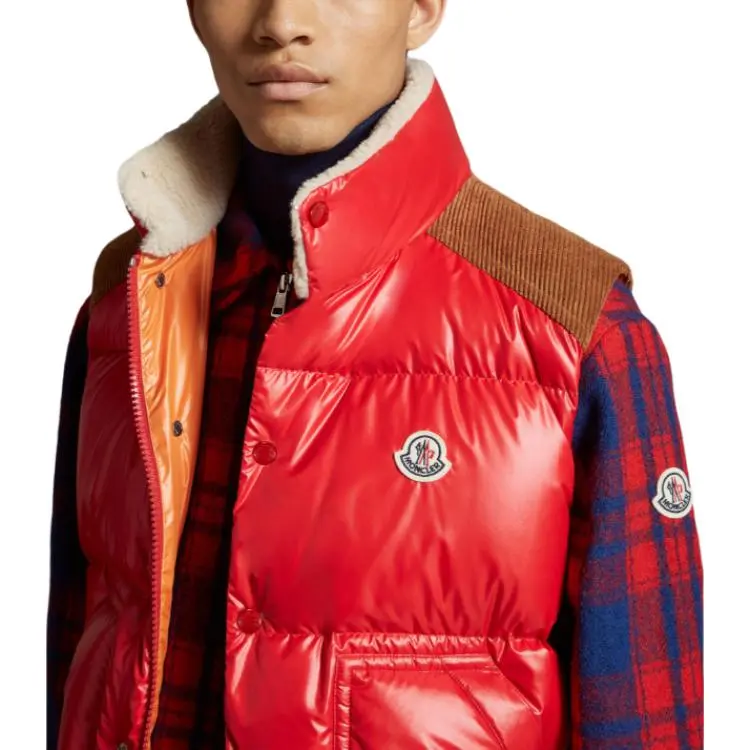 Moncler Ardeche Button Up Down Vest-4