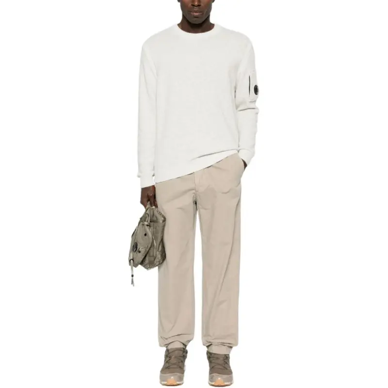C.P.Company Lens detail Crew neck Sweater-1
