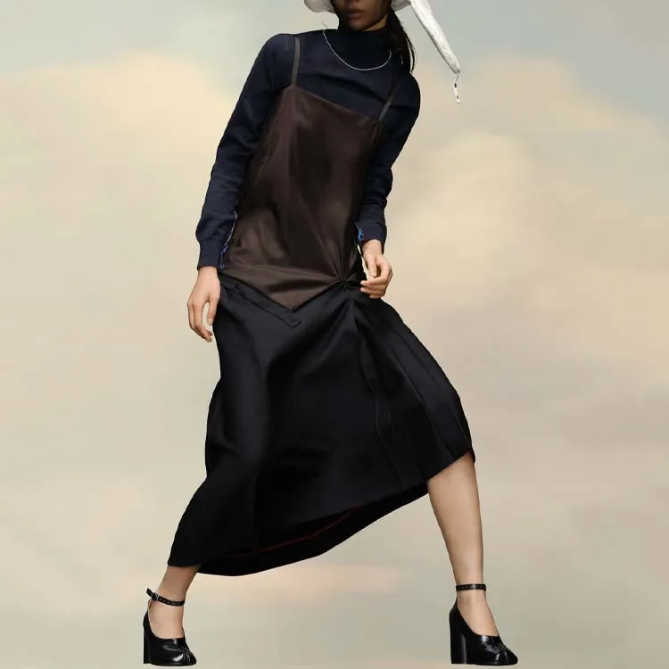 Maison Margiela Reworked Wool Midi Dress-1