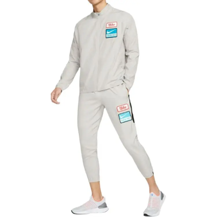 Nike Clothing Knitted Sweatpants Men's Gray-1