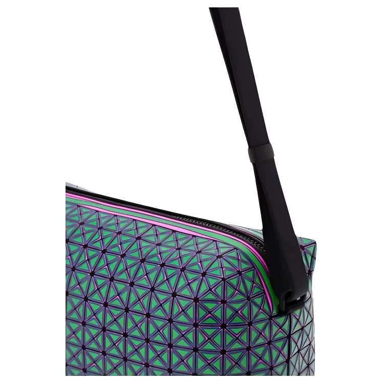 ISSEY MIYAKE Kuro PU Crossbody Bag, Shoulder Bag Unisex Green-3