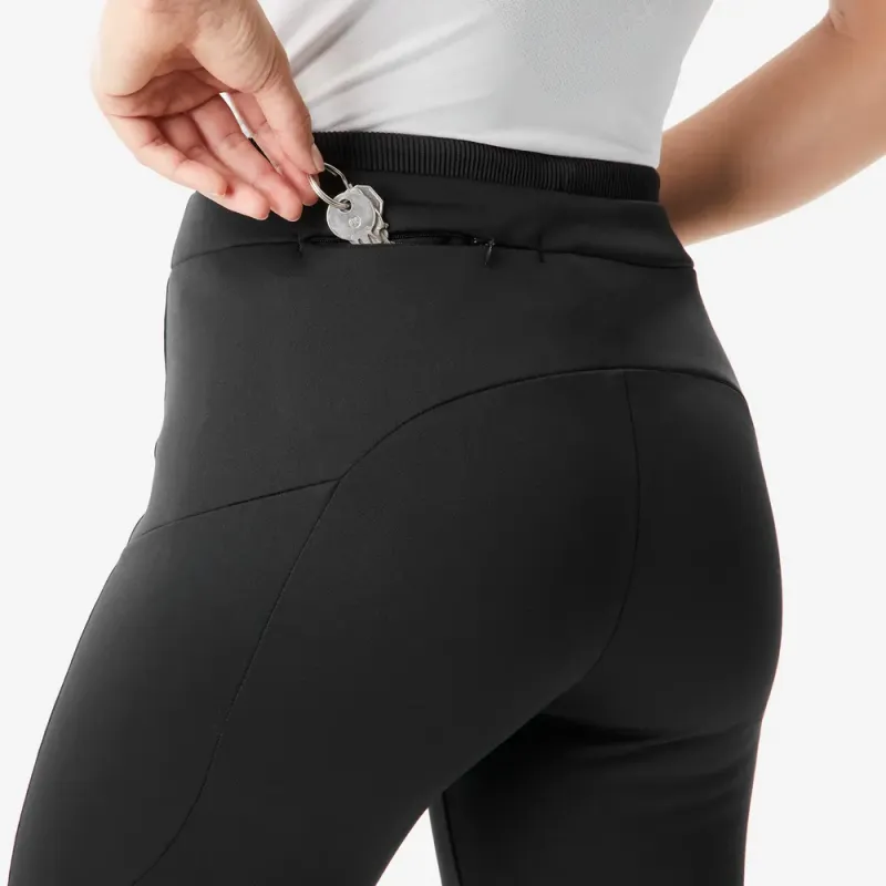 DECATHLON SH500 QUECHUA Leggings Women's Black-3
