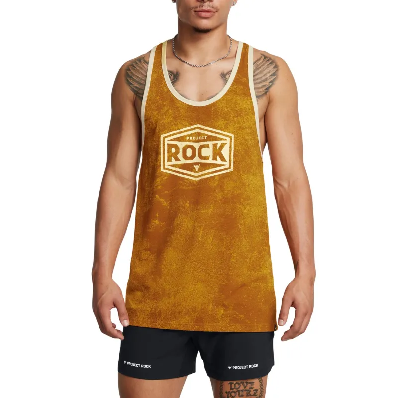 Under Armour FW24 Tank Tops Men's Gold-2