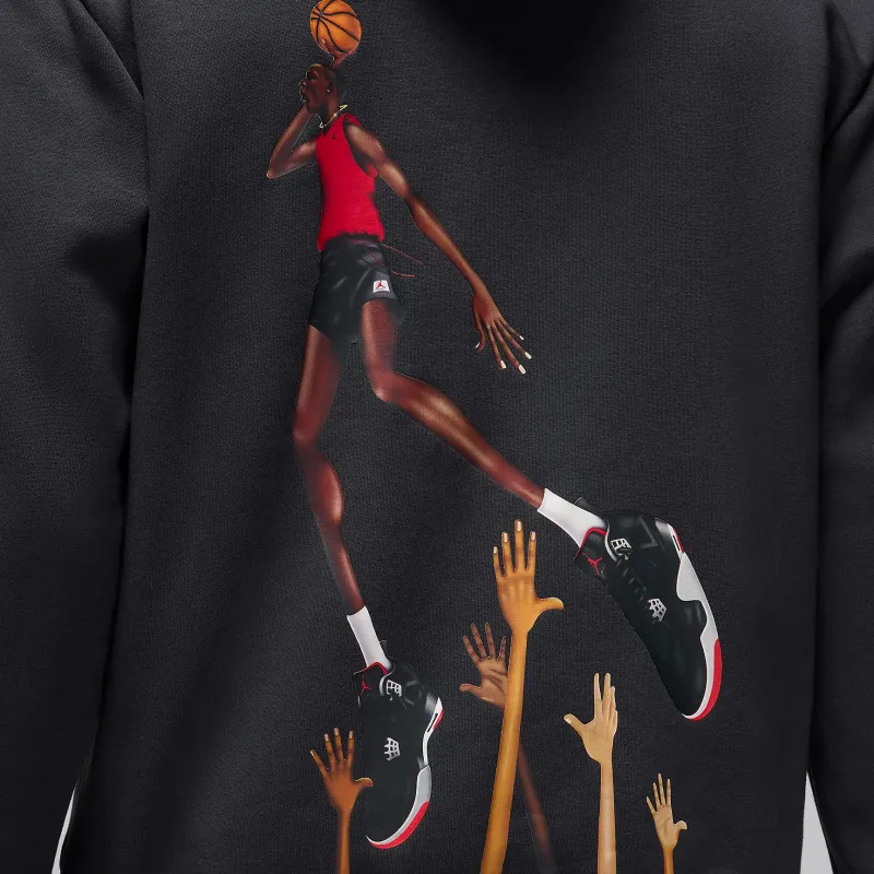 JORDAN AIRTIST Series Sweatshirts Unisex Gray-2