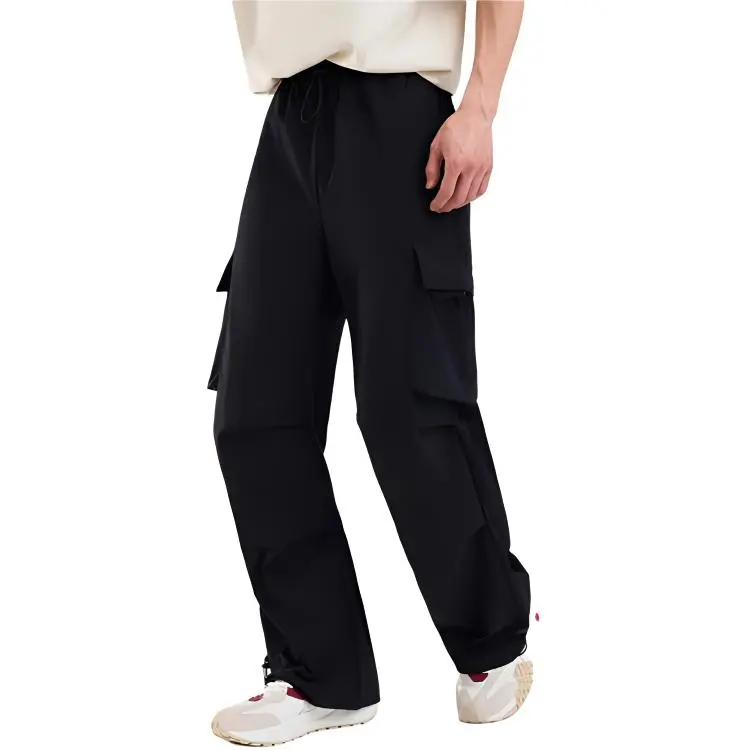 XTEP Cargo Pants Men's Jet Black-2
