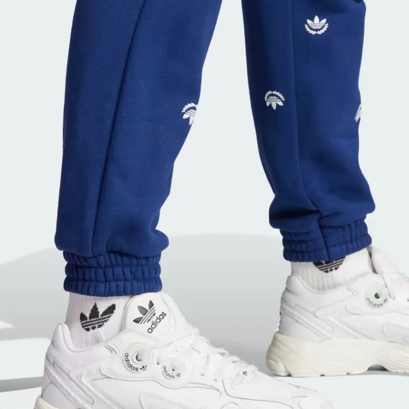 Adidas Originals Knitted Sports Pants Women's Dark Blue-4