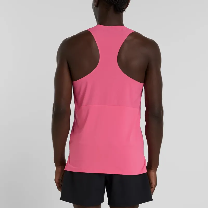 New Balance Tank Top Men's Dragon Fruit Red-3