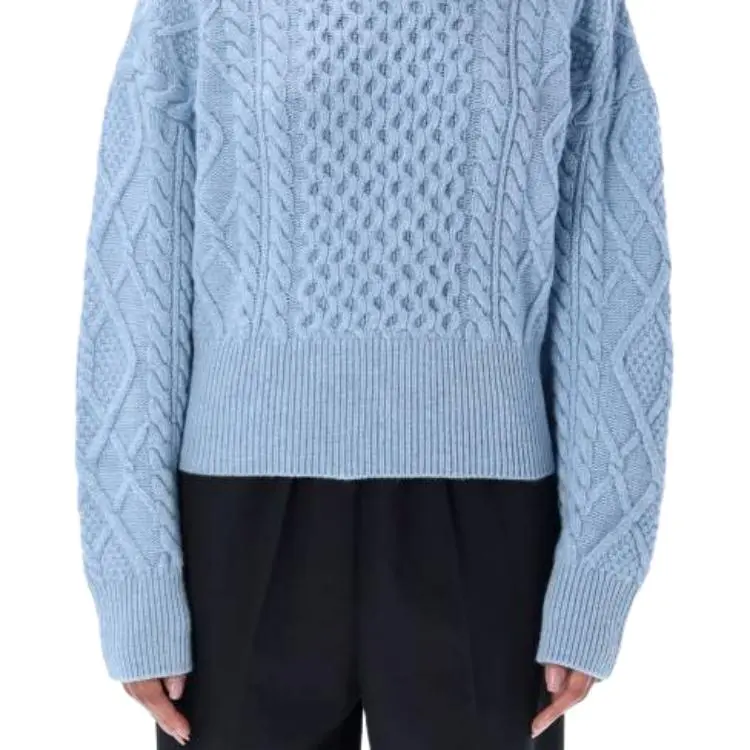 Stella McCartney Aran knit Cropped Jumper-4