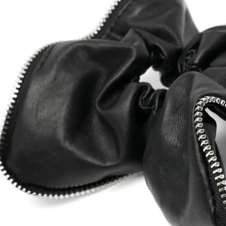 Yohji Yamamoto Zip Leather Hairband-1