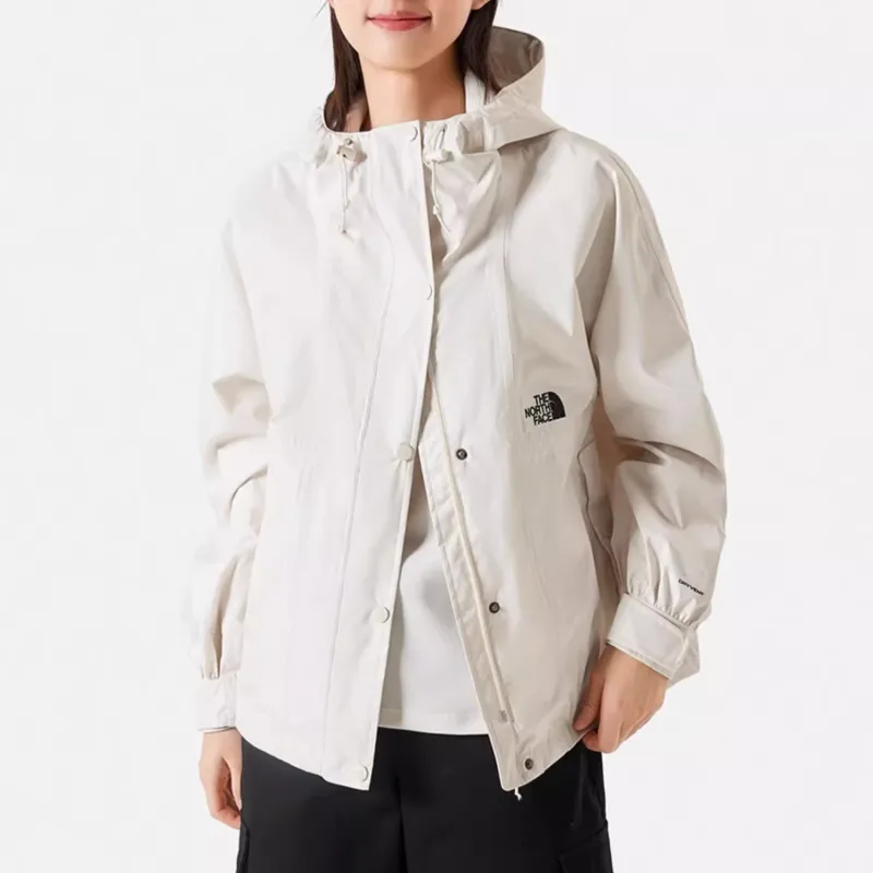 THE NORTH FACE City Outdoor Collection Windbreaker Jackets Women's White-1
