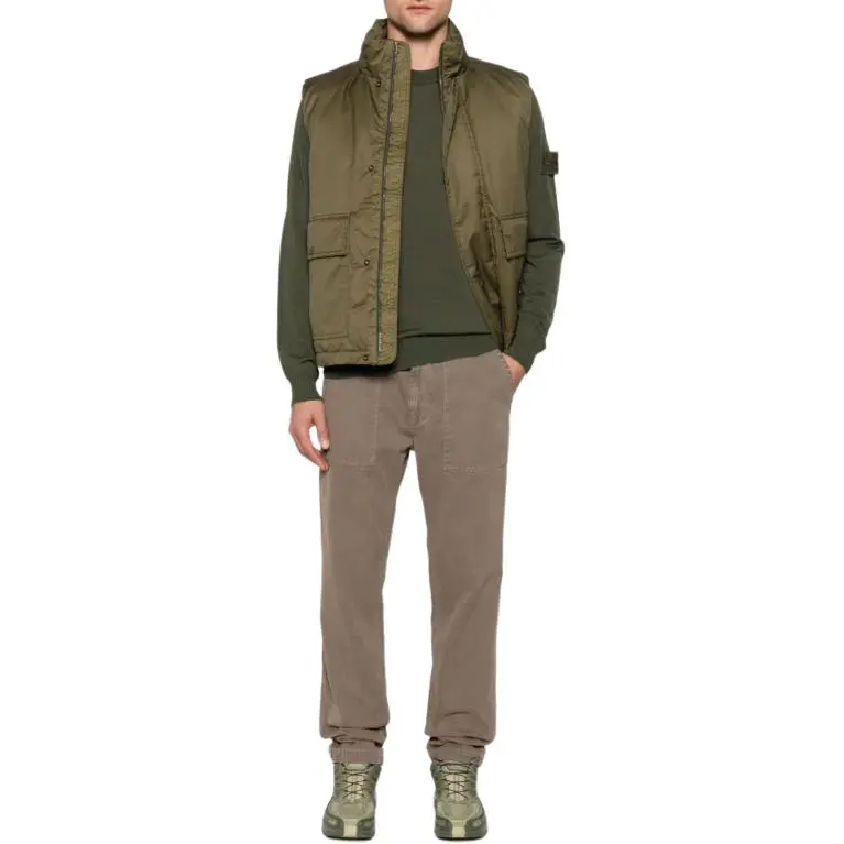 STONE ISLAND Logo Patch Crewneck Jumper-2