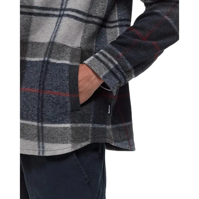 BARBOUR Checked Long Sleeved Overshirt-4