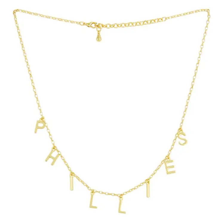 LUV AJ Brass Plated Necklaces Women's Gold-1