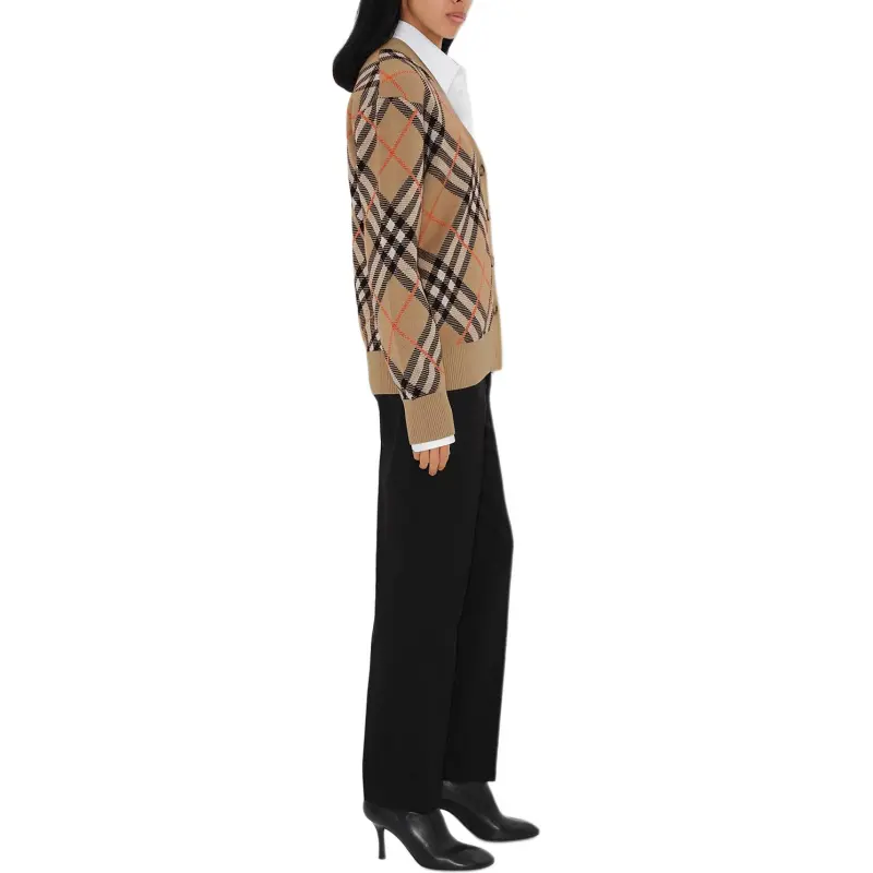 Burberry Cardigan 'Sand'-4