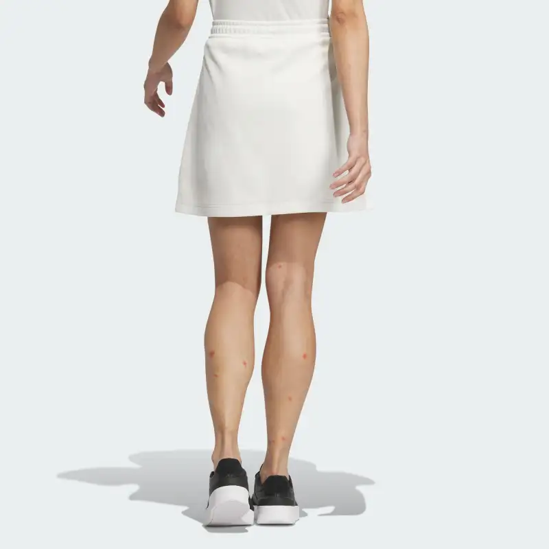 Adidas VERBIAGE KNIT SKIRT Casual Shorts Women's Jade White-3