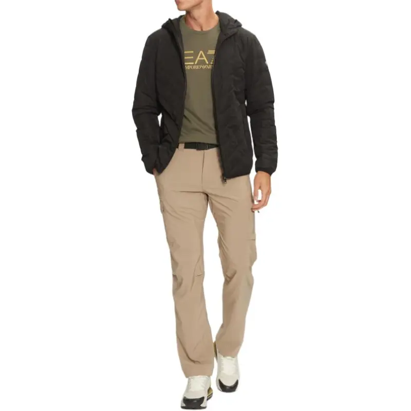 EMPORIO ARMANI Hooded Quilted Jacket-2