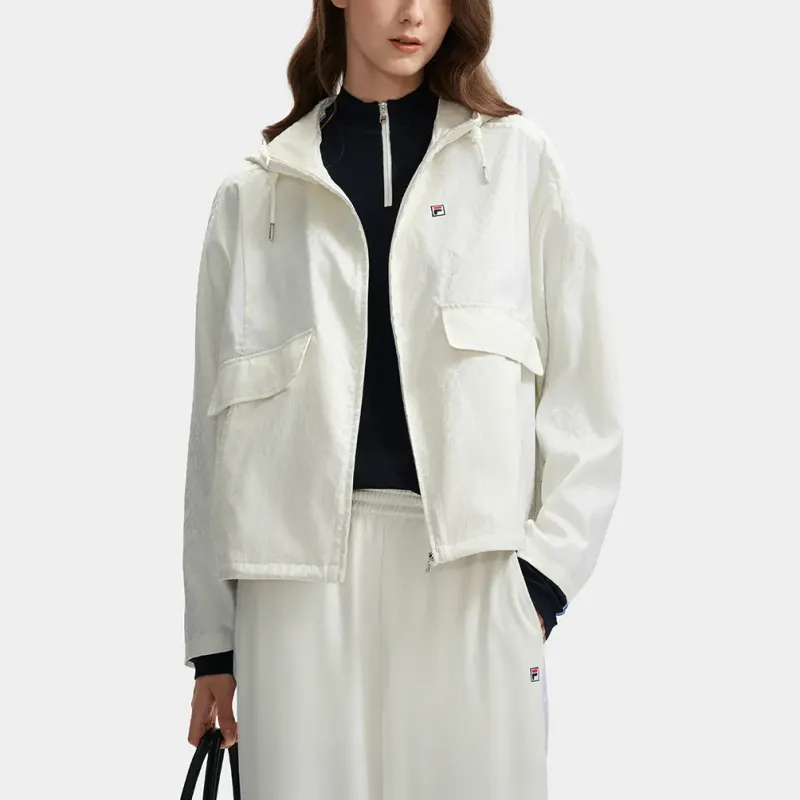 FILA Jacket Women's Steam White-2