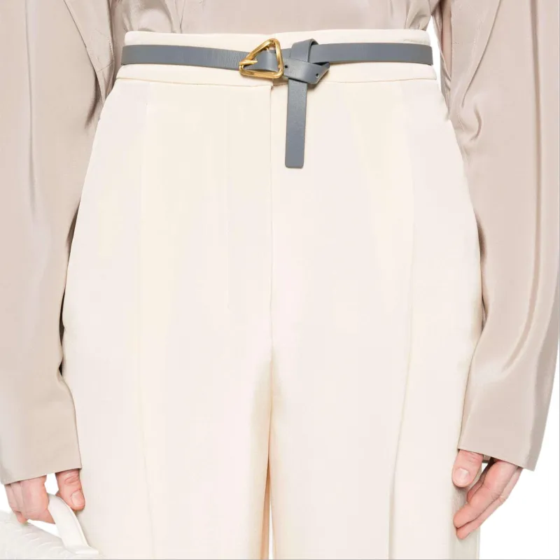 MaxMara Crepe De Chine Trousers-4
