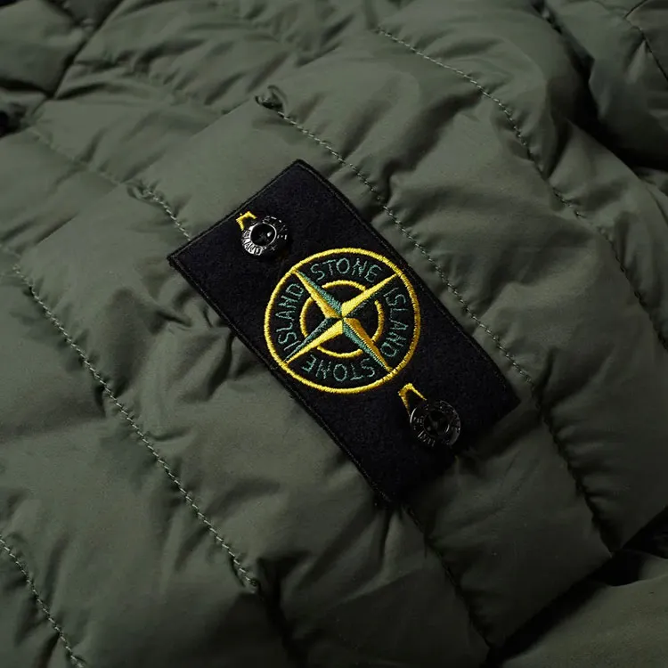 STONE ISLAND Down Jackets Men Green-4