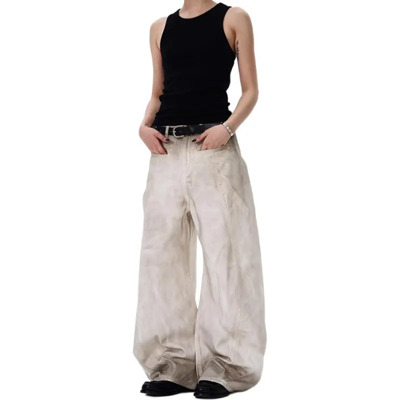 Topland Jeans Unisex White-2