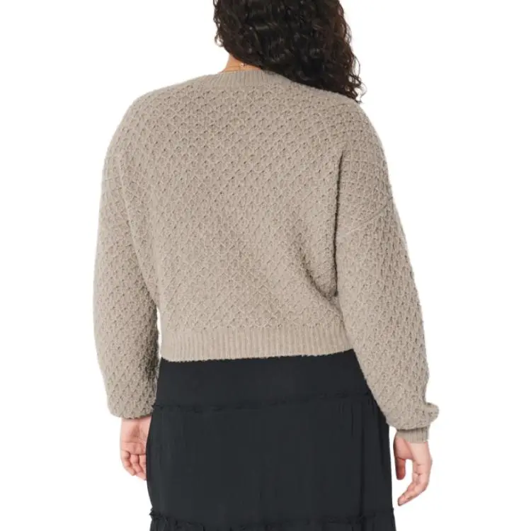 Hollister Sweater Women's Light Brown-3