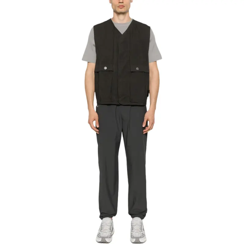 STONE ISLAND Compass badge Gilet-2