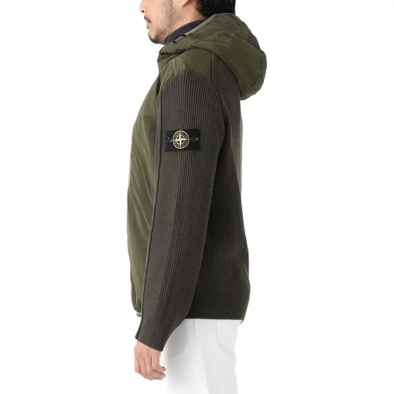 STONE ISLAND Jackets Men Green-3