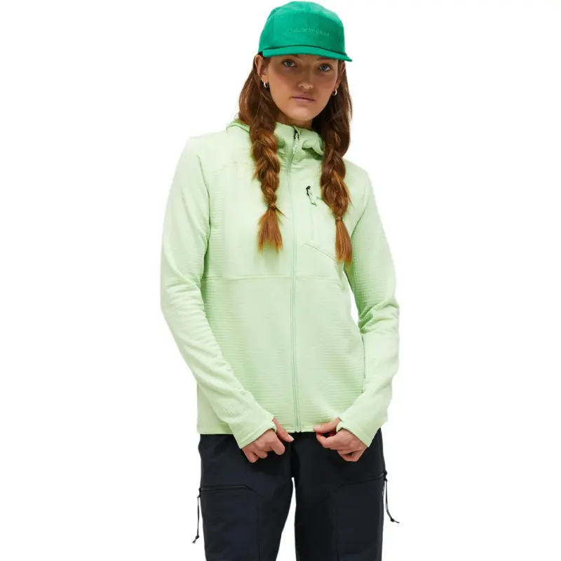 PEAK PERFORMANCE Trail Polartec Jacket Women's Dynamic Green-2