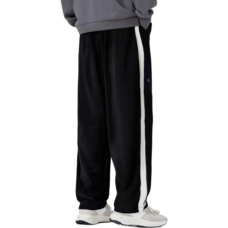 PENTAGONAL HEART Knitted Sweatpants Unisex-8