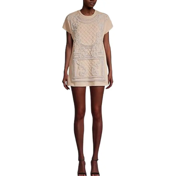 BALMAIN SS22 T Shirt Women's Pink-2