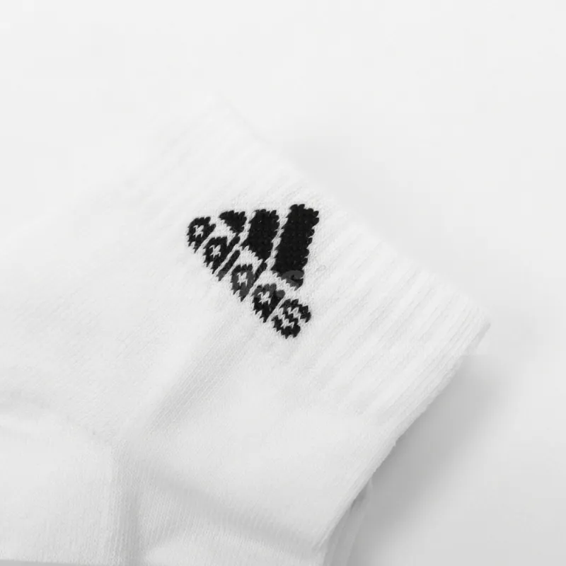 Adidas Mid Calf Socks Unisex 1 Set 3 Pack White-3