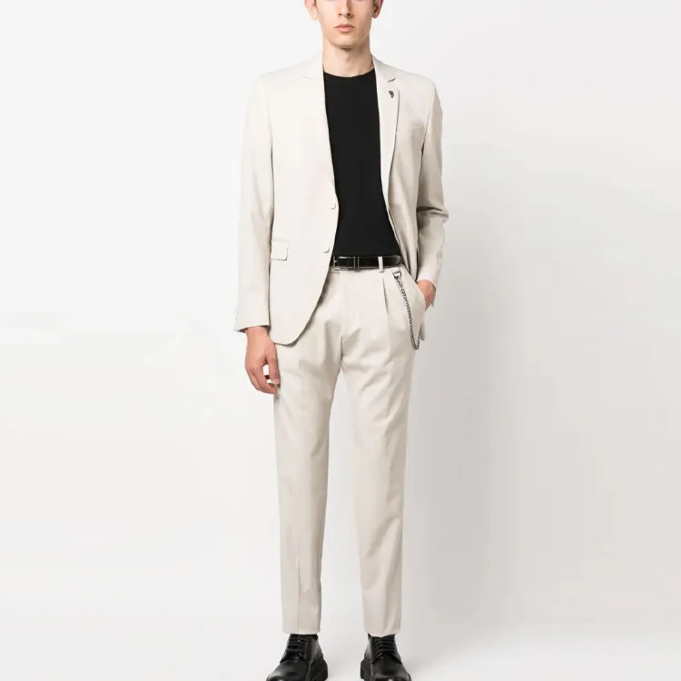 KARL LAGERFELD / Karl Lagerfeld Jeans Suit Trousers Men Light Beige-1