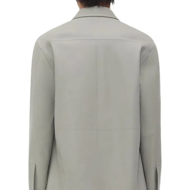 Bottega Veneta FW24 Leather Jacket Men's Seal Color-0
