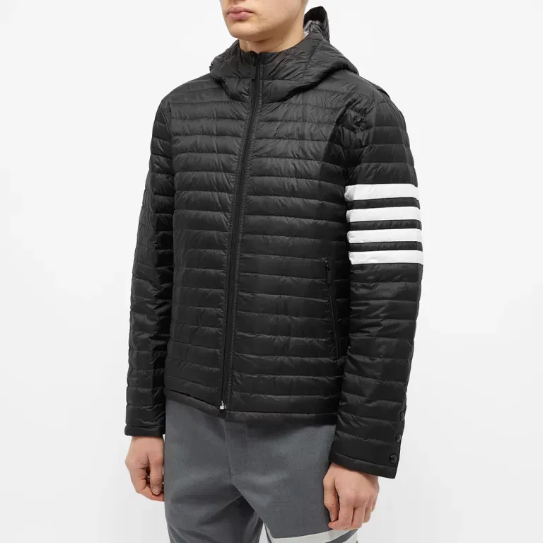 THOM BROWNE Padded Zipped Jacket-1