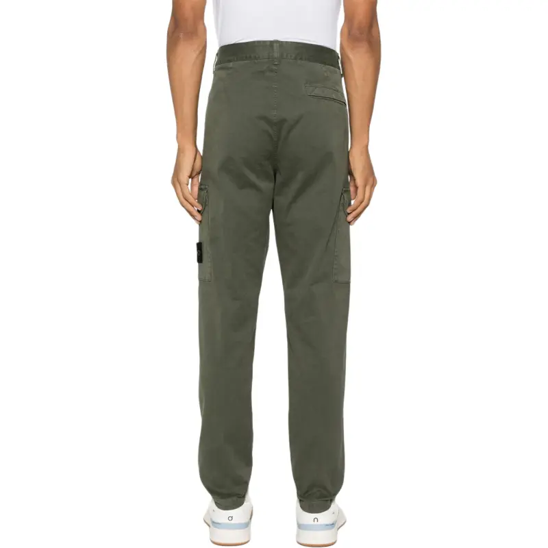 STONE ISLAND Broken twill Trousers-3