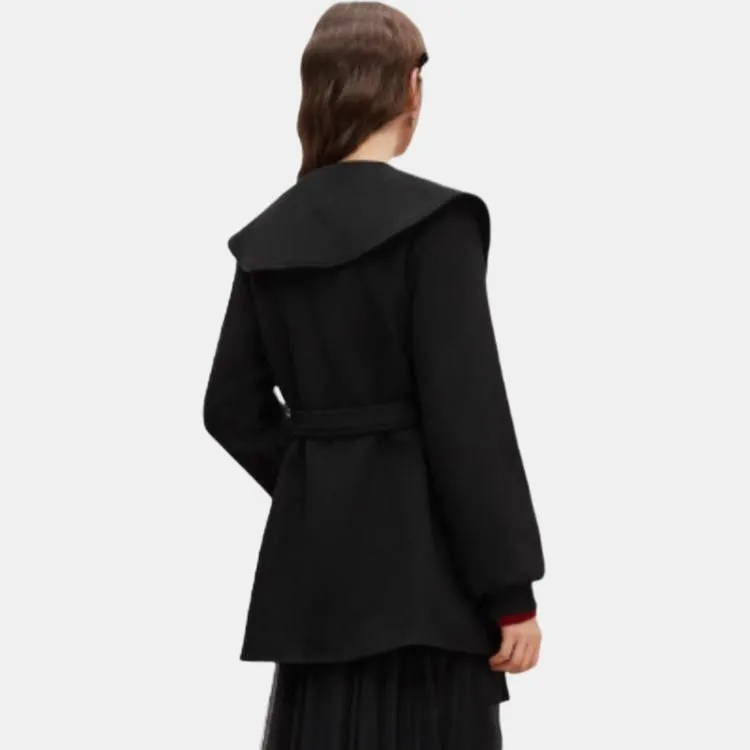 Love To Serve Jackets Coats Women's Black-1